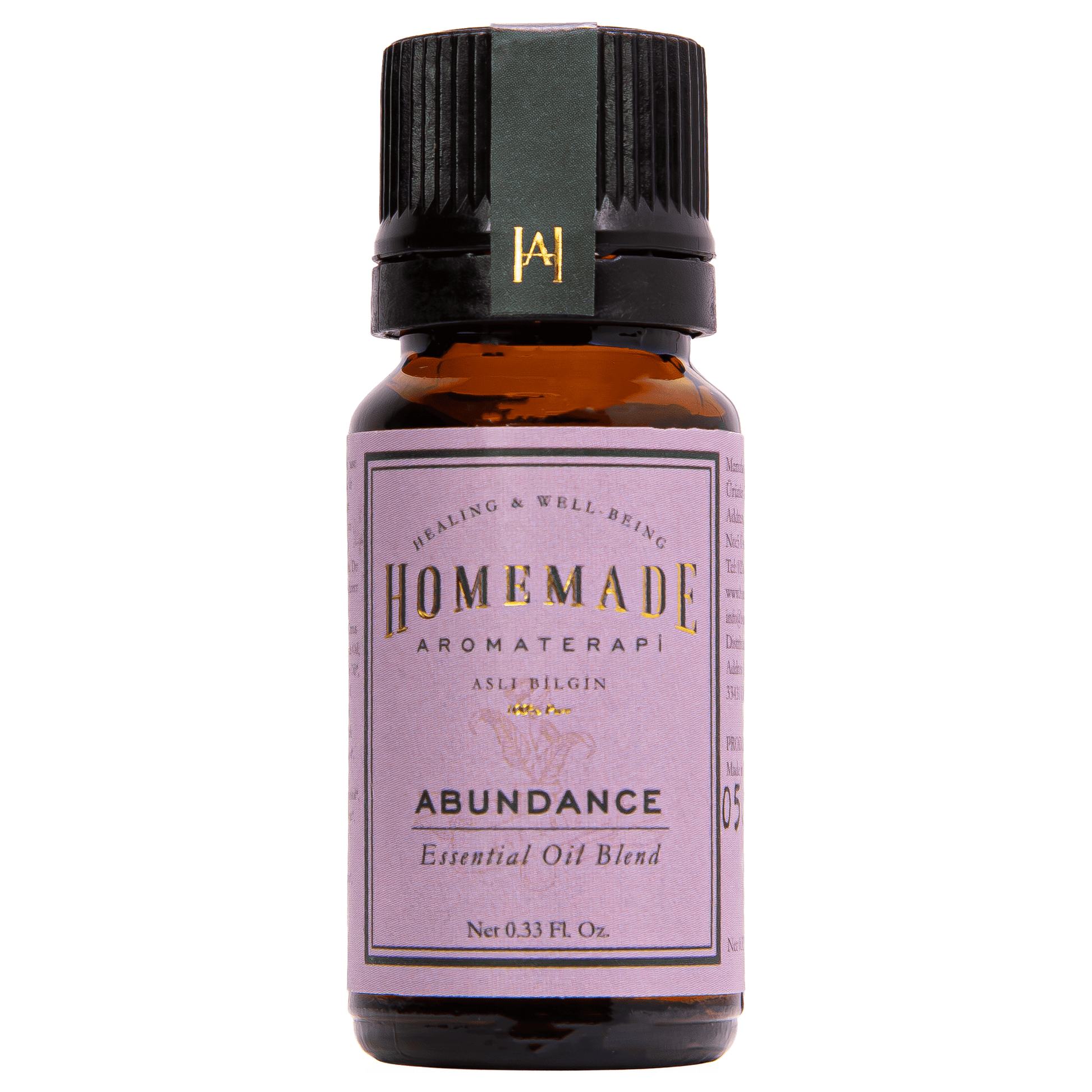 Homemade Aromaterapi | Abundance Essential Oil Blend | Uplifting & Prosperity Ritual | 10ml