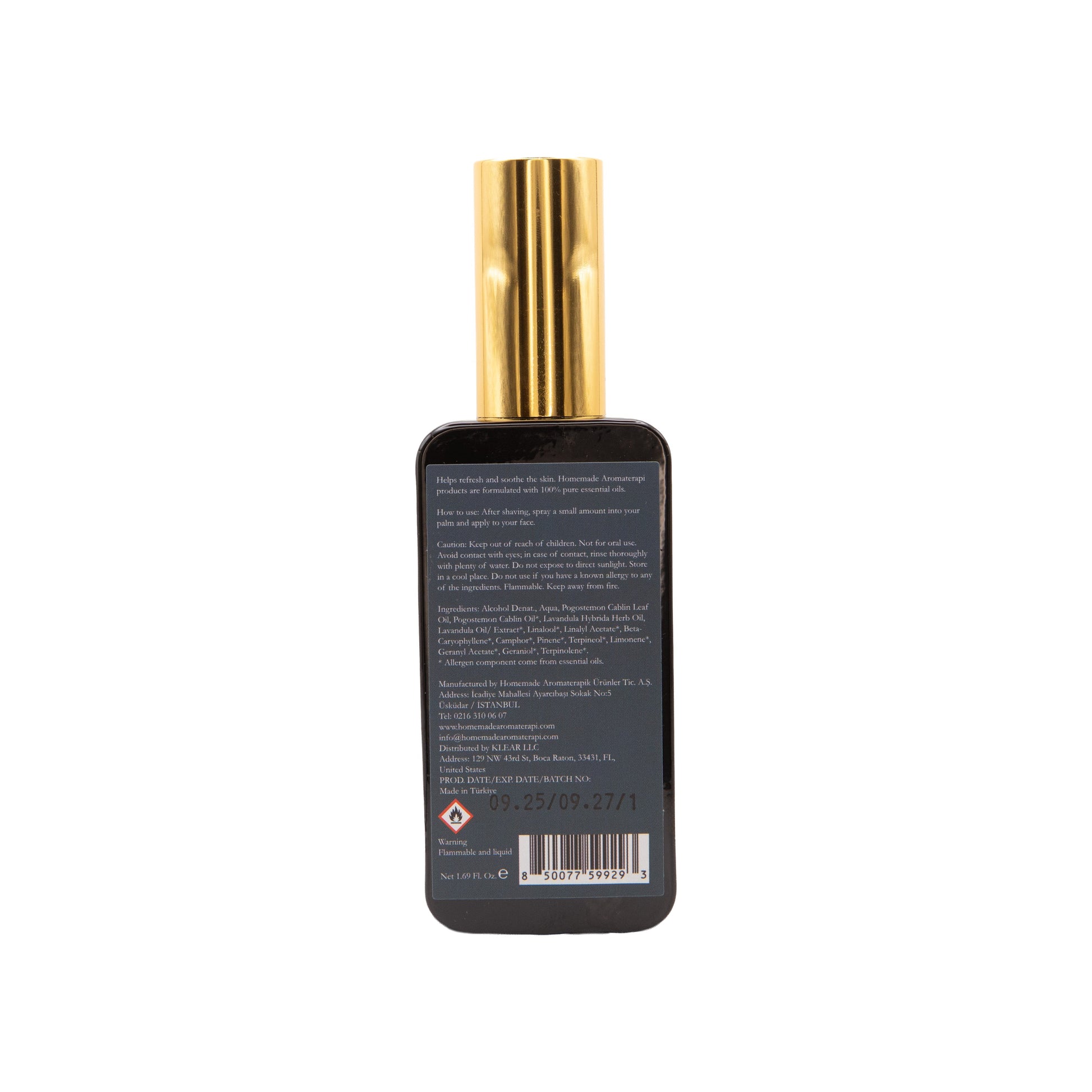 Homemade Aromaterapi | After Shave Lotion Patchouli Lavender 1.69 fl oz