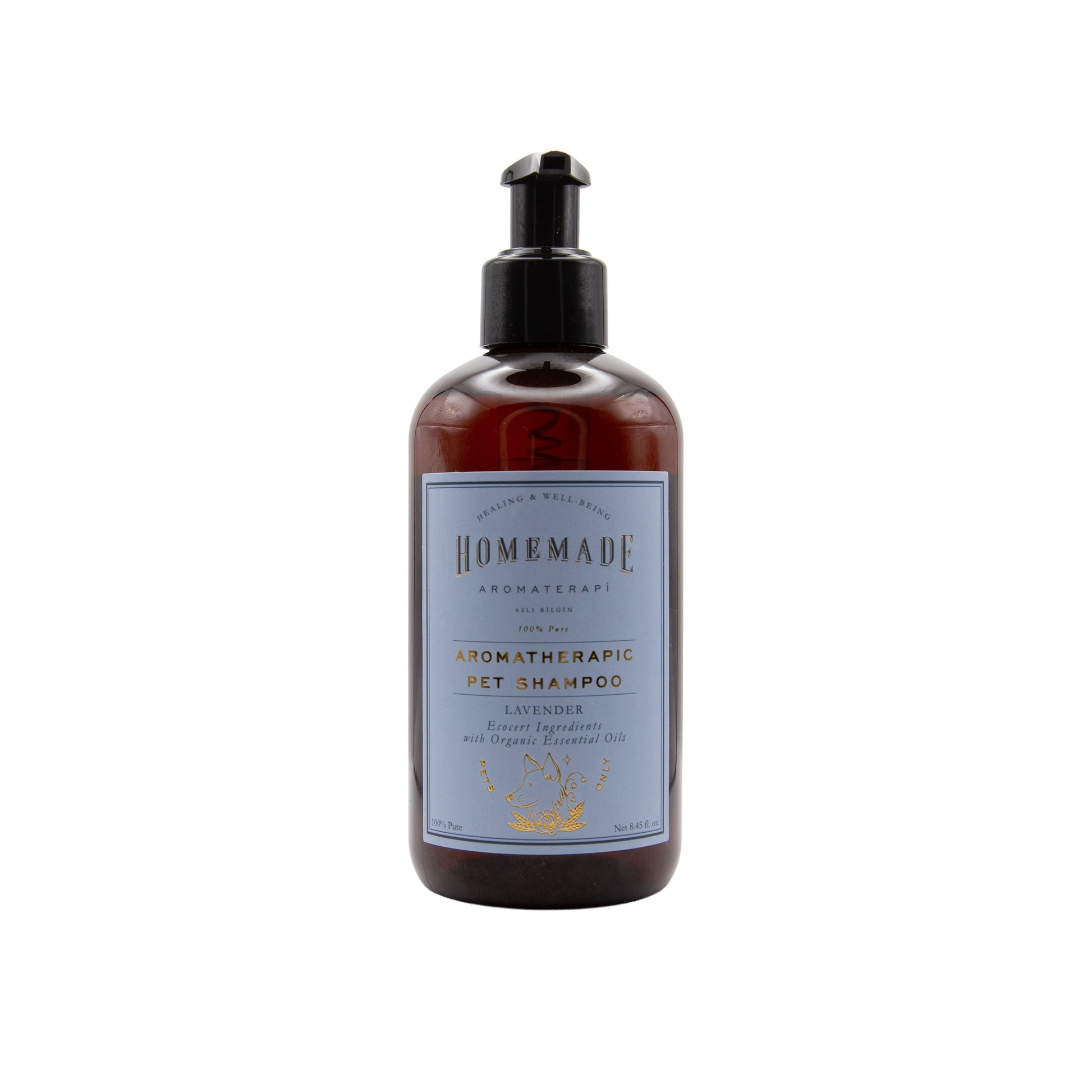 Homemade Aromaterapi | Aromatherapic Pet Shampoo Lavender 8.4 fl oz - Klearus