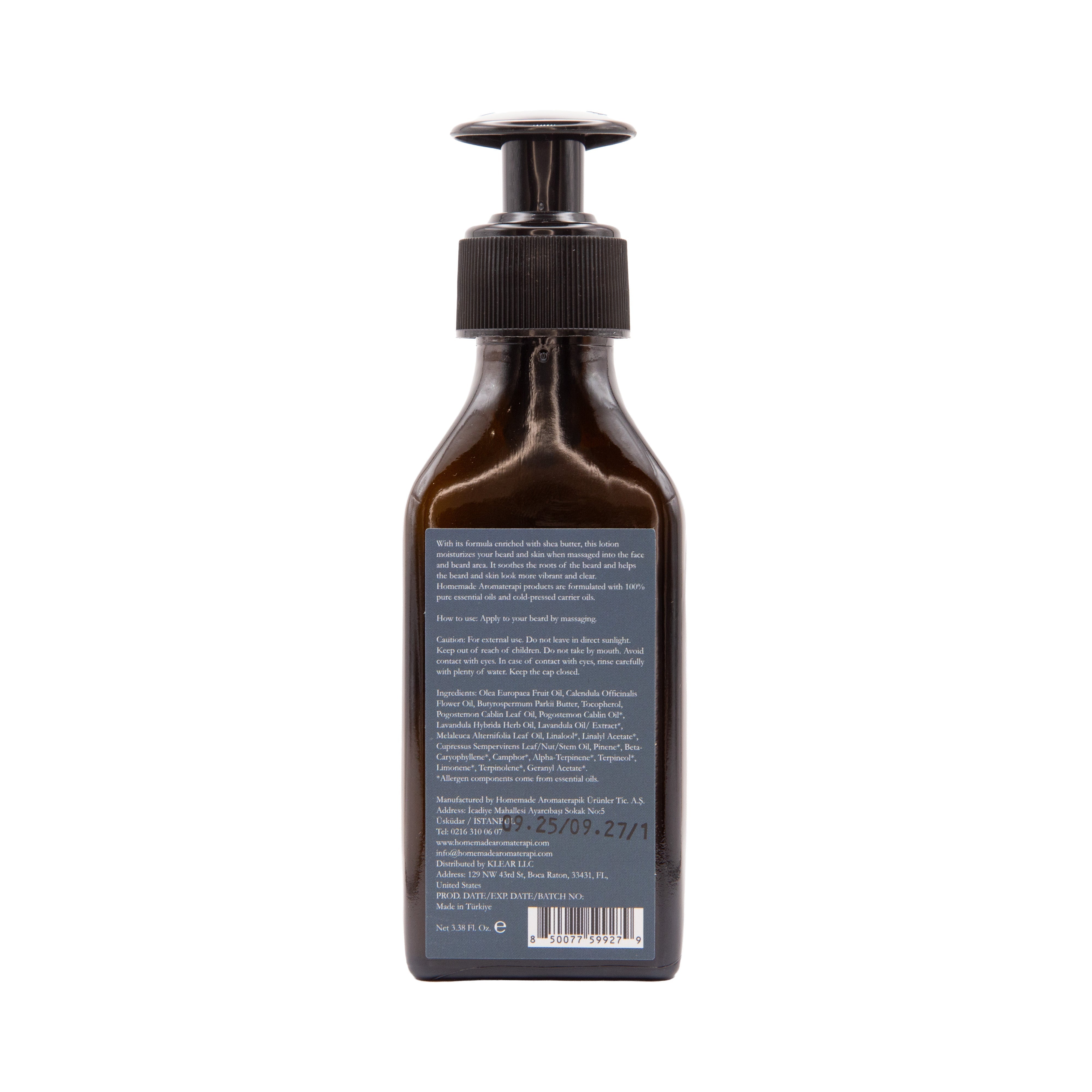 Homemade Aromaterapi | Beard Care Lotion 3.38 fl oz
