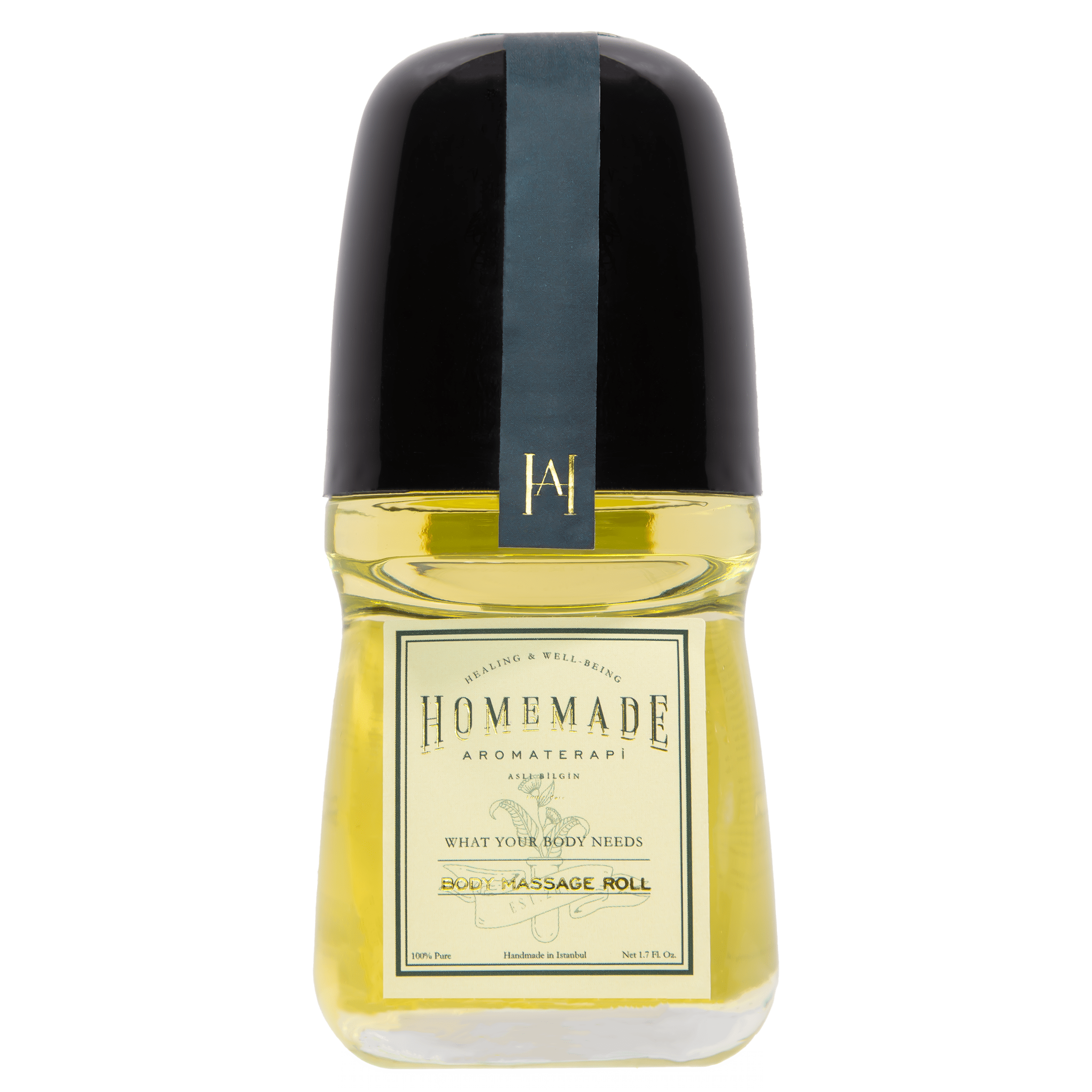 Homemade Aromaterapi | Body Massage Roll | 1.7 FL Oz.