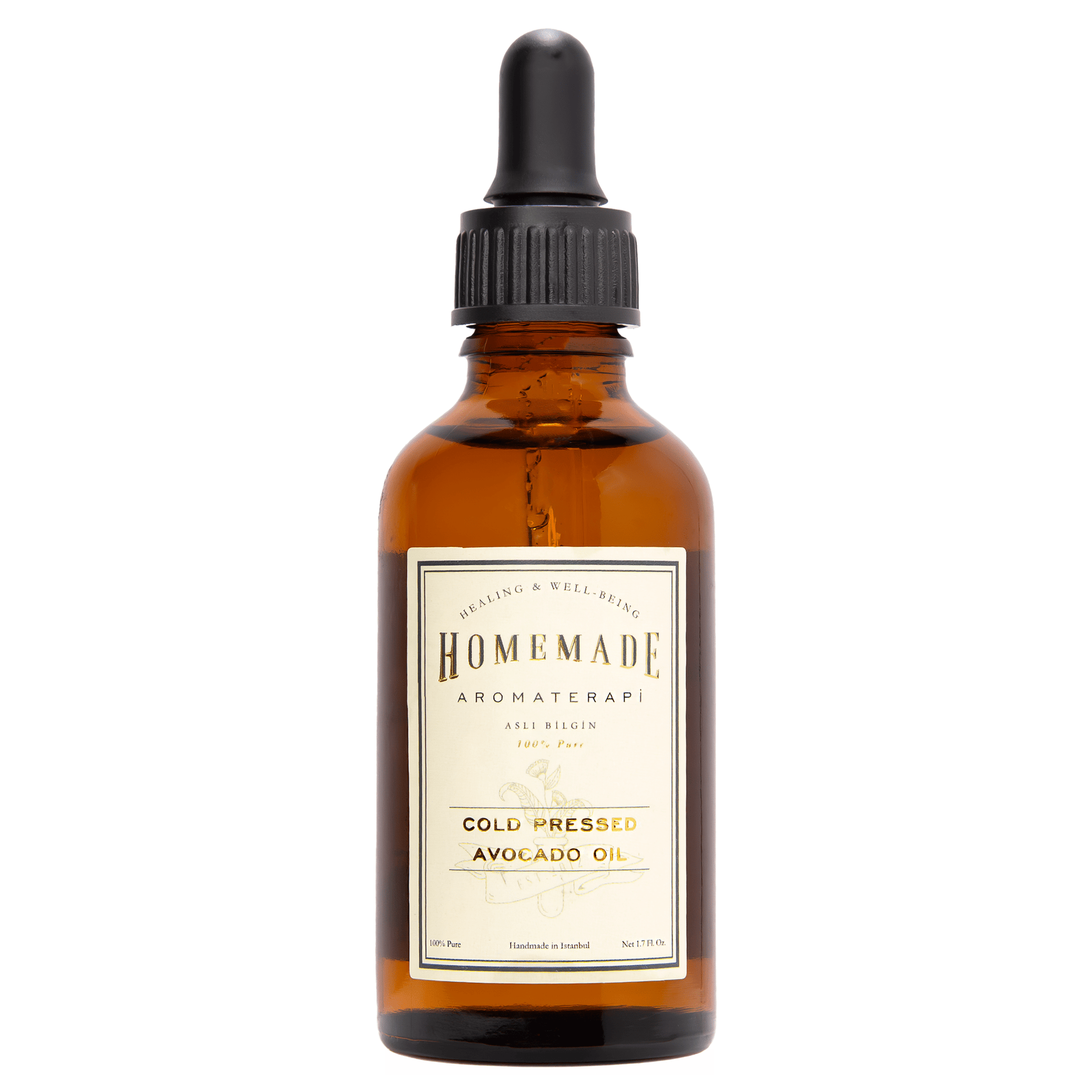 Homemade Aromaterapi | Cold Pressed Avocado Oil | 1.7 FL Oz.