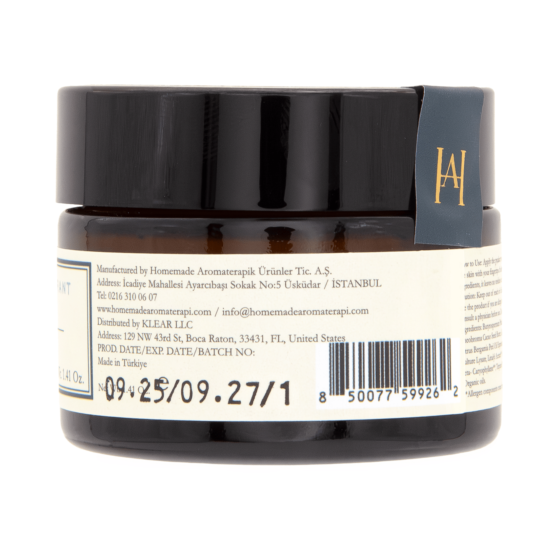 Homemade Aromaterapi | Lavender and Bergamot Natural Deodorant 1.4 fl oz