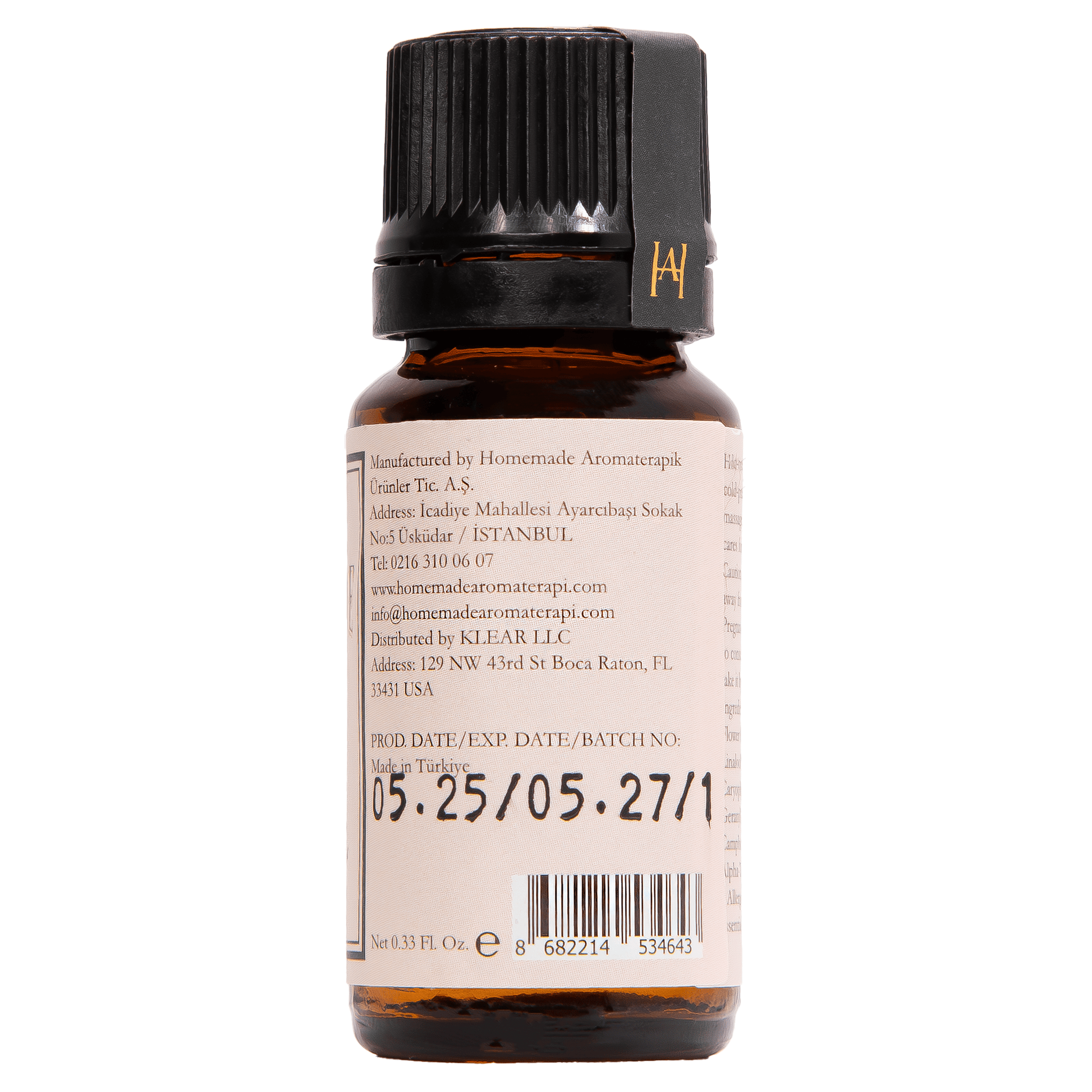 Homemade Aromaterapi | Lavender Essential Oil | Aromatic Relaxation | 0.33 FL Oz.
