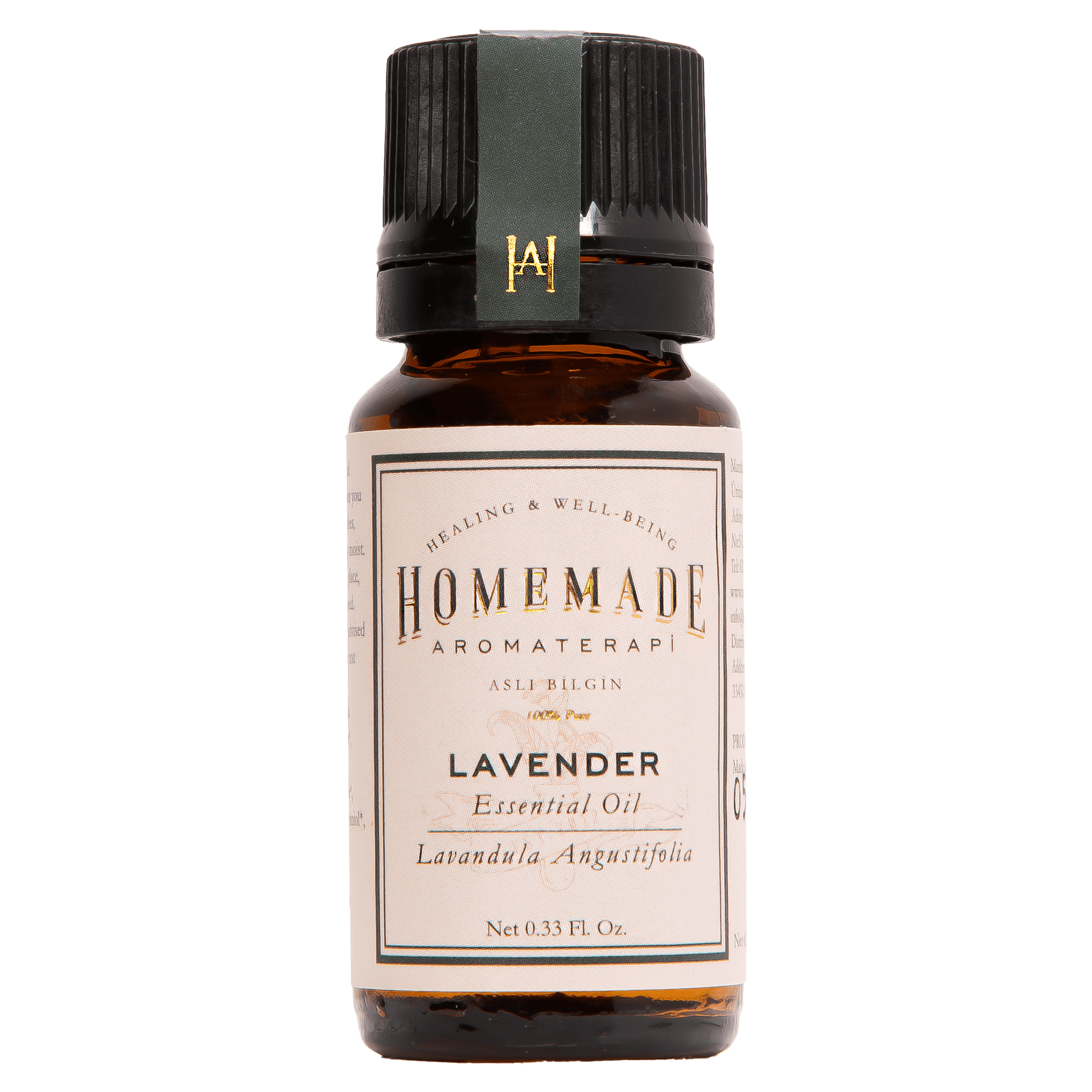 Homemade Aromaterapi | Lavender Essential Oil | Aromatic Relaxation | 0.33 FL Oz.