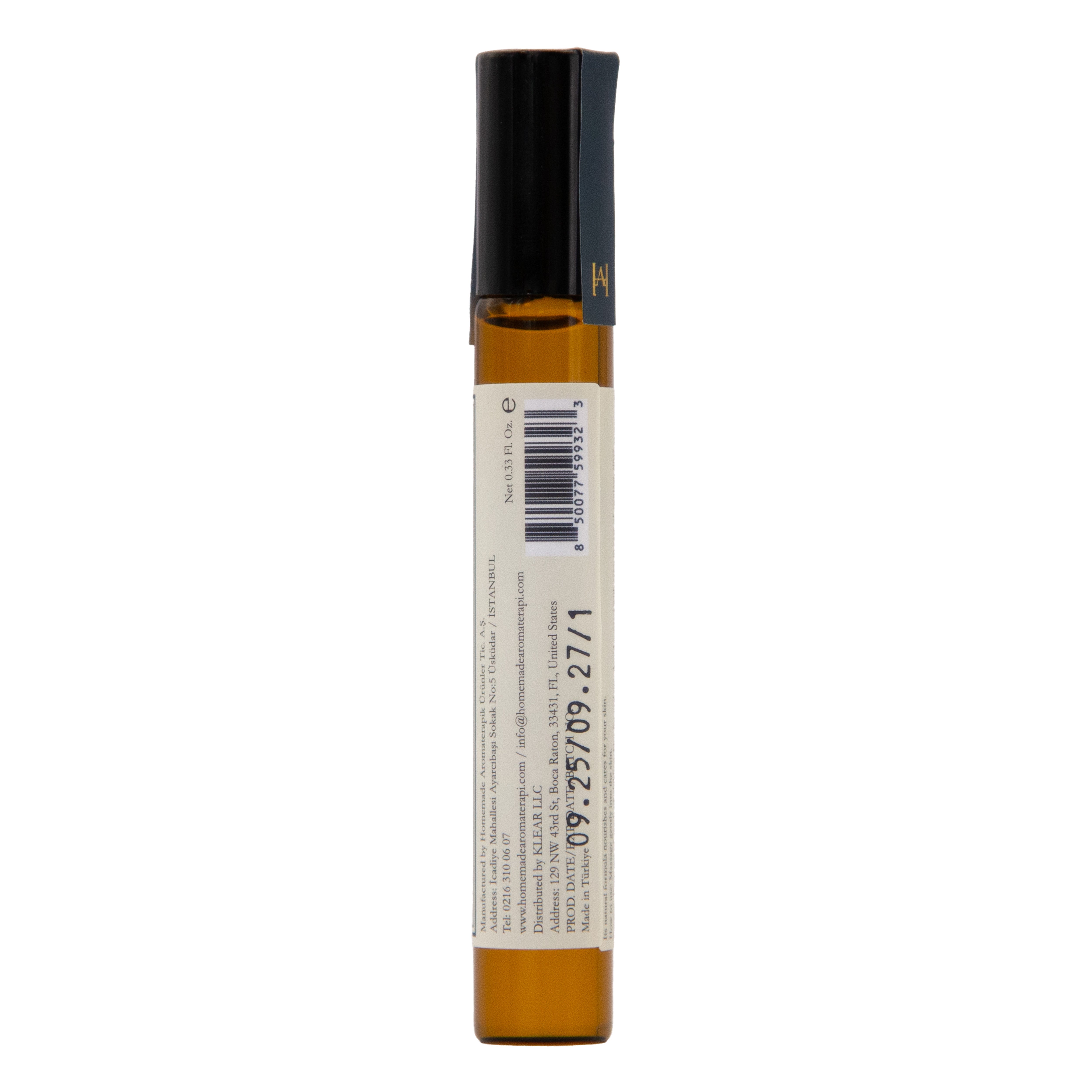 Homemade Aromaterapi | Mint and Eucalyptus Roll On Massage Oil 0.33 fl oz