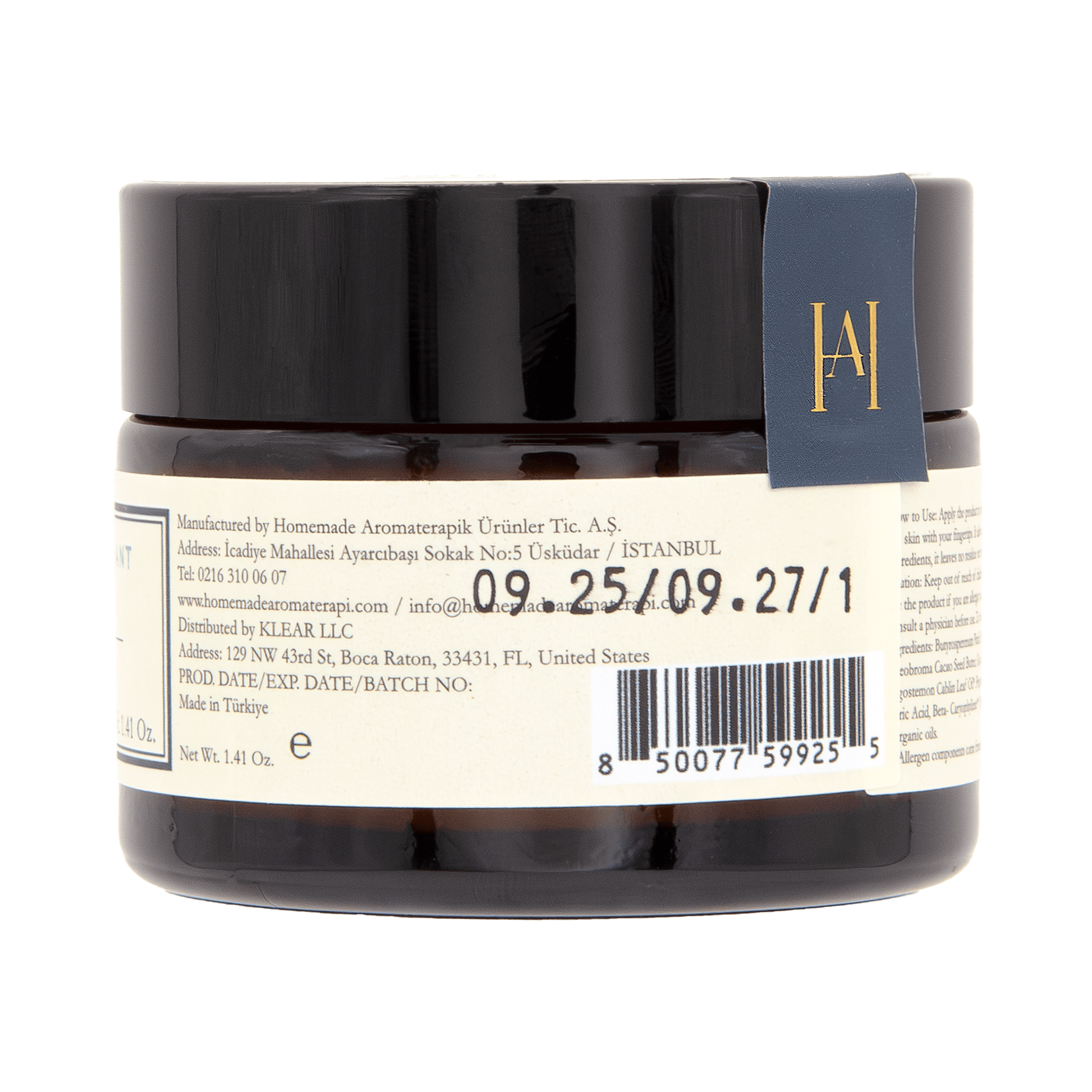 Homemade Aromaterapi | Patchouli and Tea Tree Natural Deodorant 1.4 fl oz