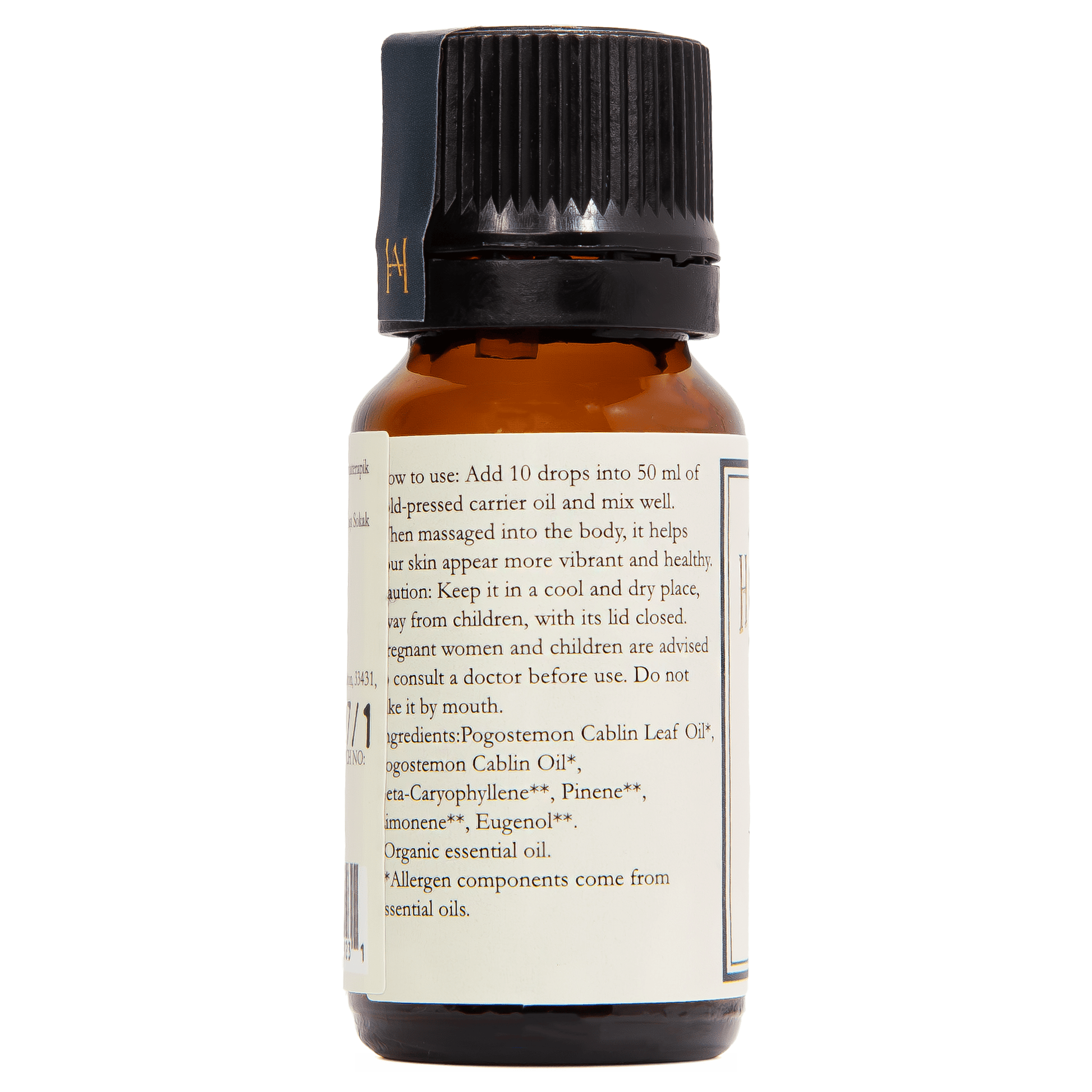 Homemade Aromaterapi | Patchouli Essential Oil 0.33 fl oz