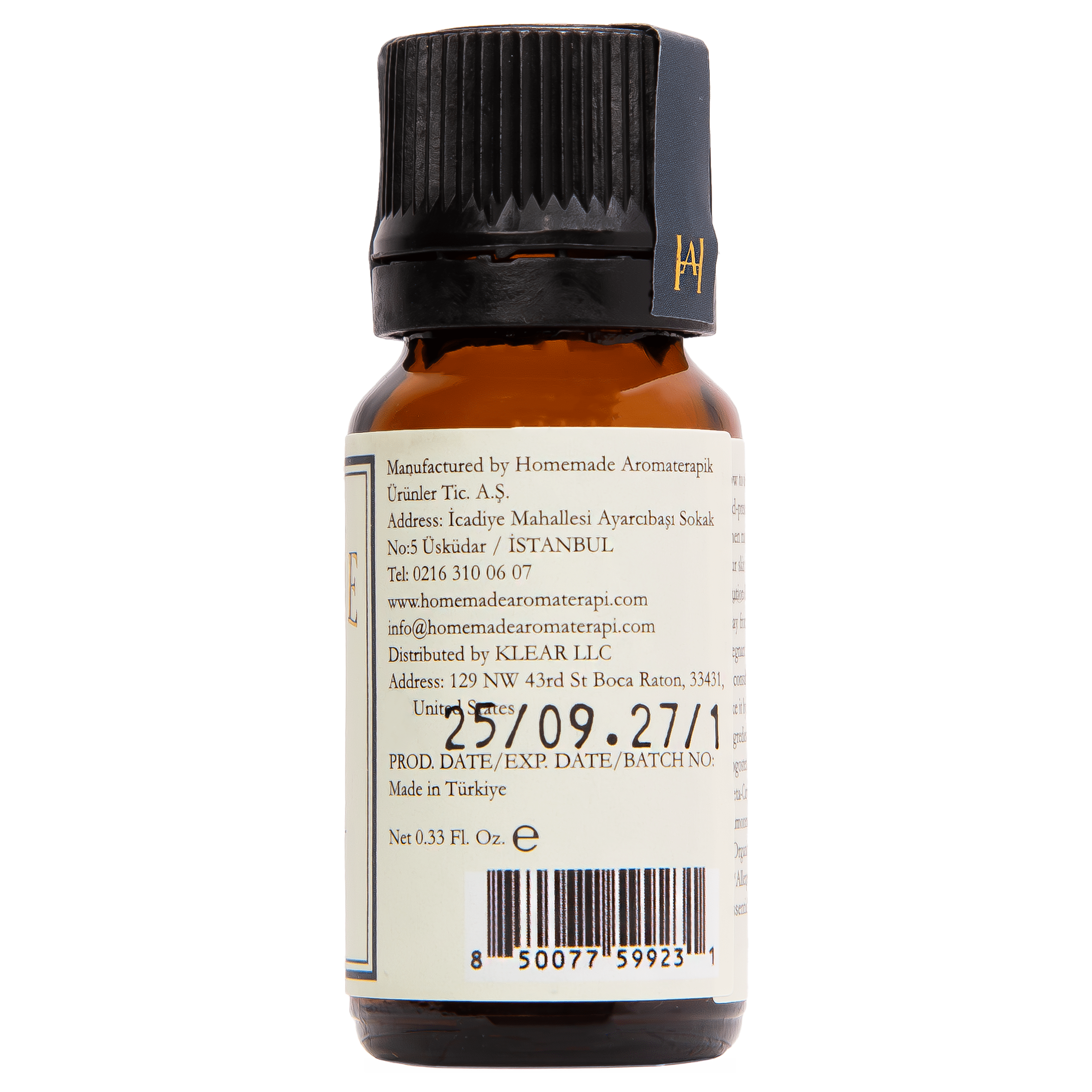 Homemade Aromaterapi | Patchouli Essential Oil 0.33 fl oz