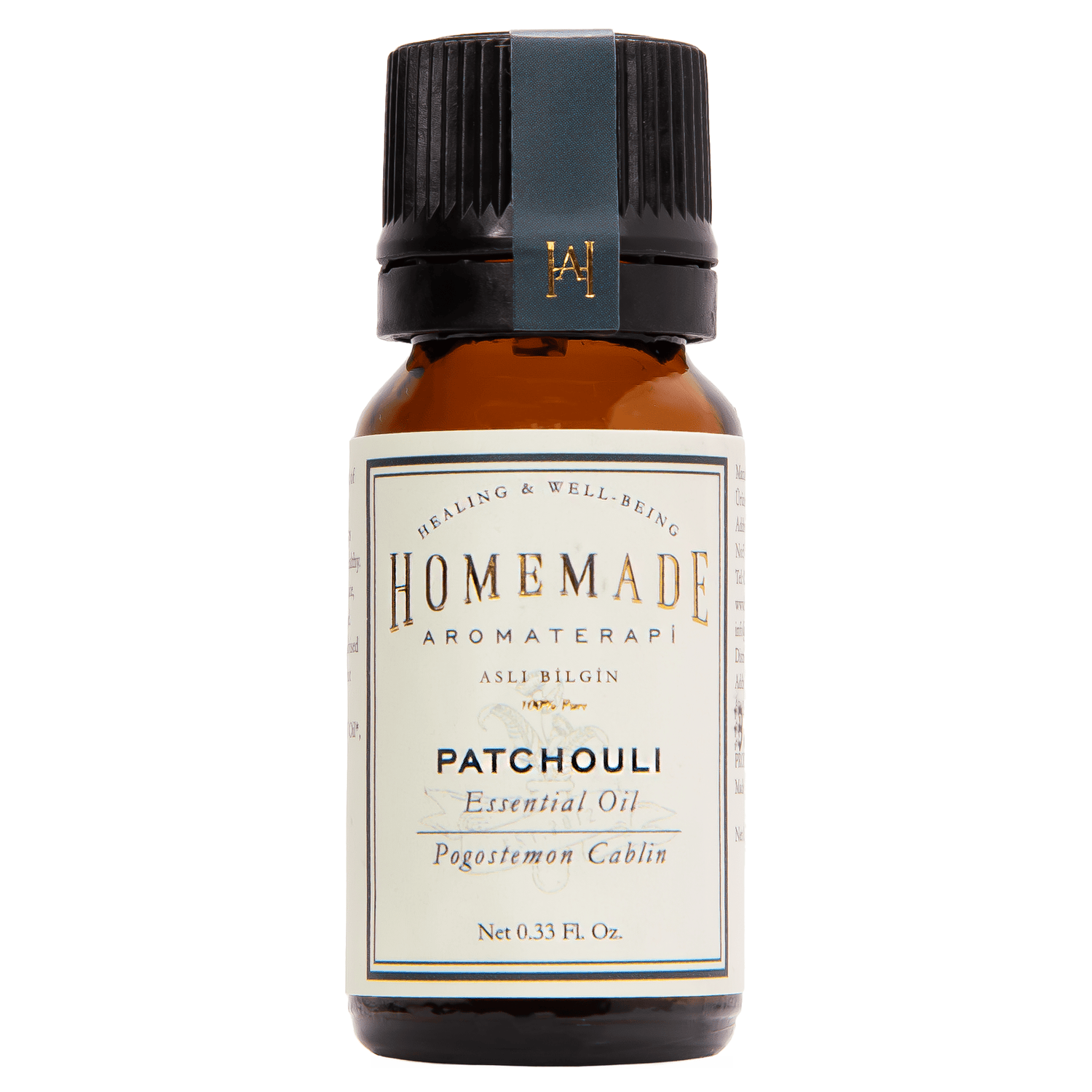 Homemade Aromaterapi | Patchouli Essential Oil 0.33 fl oz