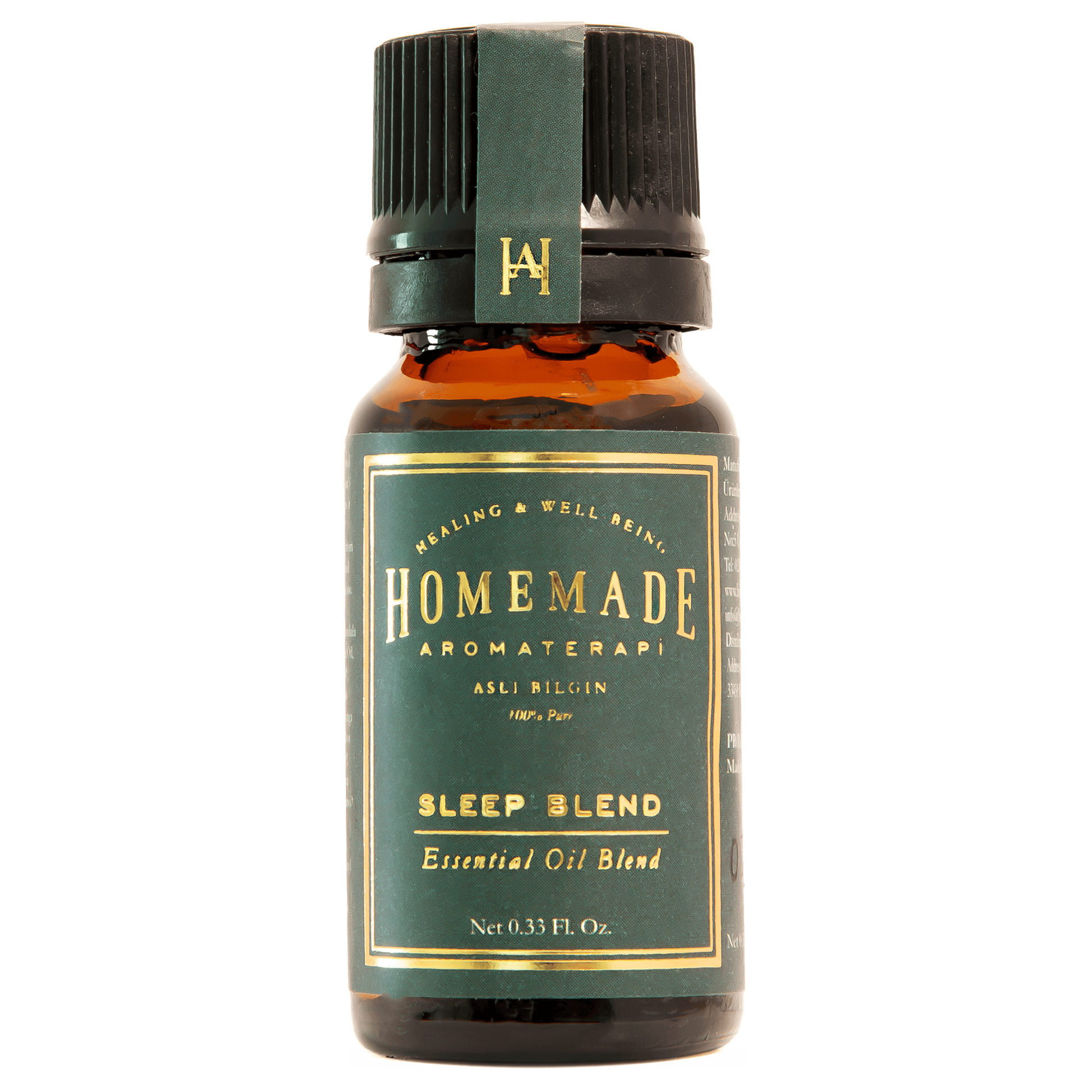 Homemade Aromaterapi | Sleep Essential Oil Blend | Calm & Restorative | 0.33 FL Oz.